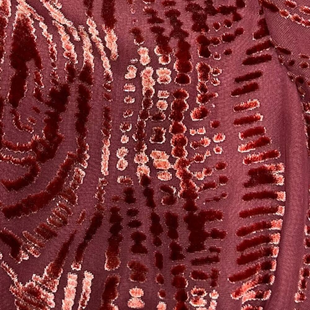 Anthropologie Somerset Jumpsuit Velvet Burnout Edition Women's Size XS - Picture 6 of 16